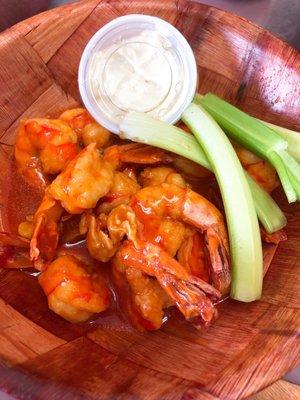 Buffalo shrimp.