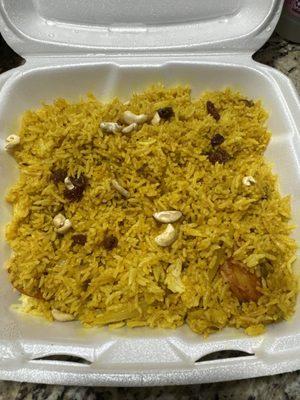 Shrimp Biryani Togo