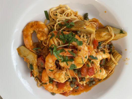 Shrimp taglioni