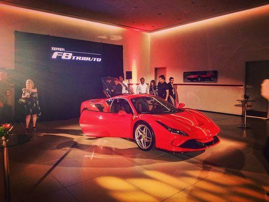 Our client  Ferrari Announcing the new Ferrari F8 Tributo