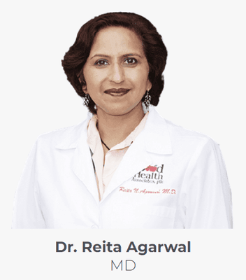 Dr. Reita Agarwal with Good Health Associates.