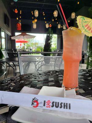 MAI TAI AT I LUV SUSHI RESTAURANT AND PATIO