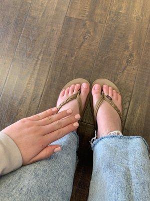 Gel Mani & Pedi