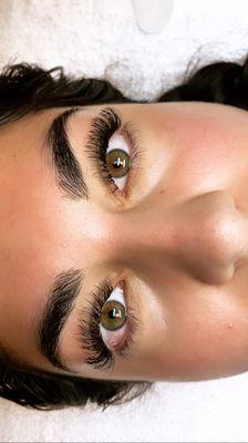 Classic eyelash extensions