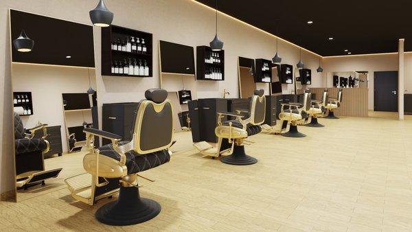 Get the Perfect Fade!  and transform Your Look at Golden Barbershop!