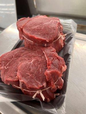 Tenderloin Steaks Cut Per Order