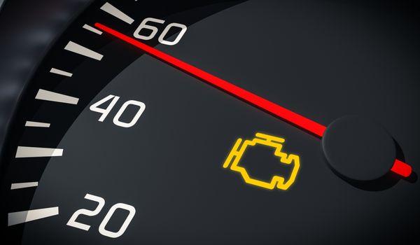 Hybrid check engine light