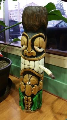 This is the coolest tiki ever.