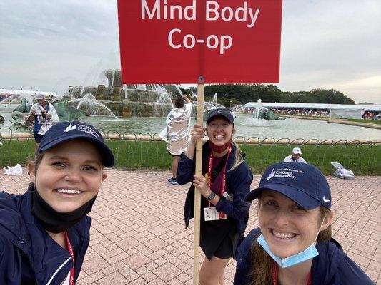 MBC staff at the Chicago marathon!