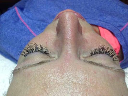 Silk lash extensions