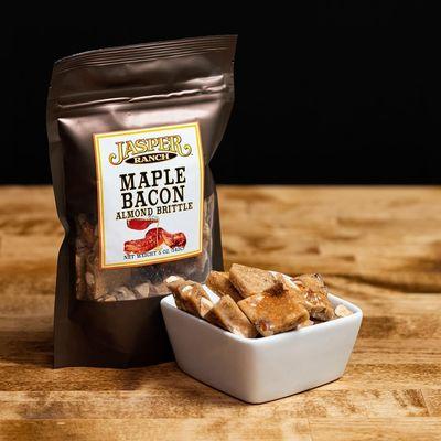 Maple Bacon Almond Brittle