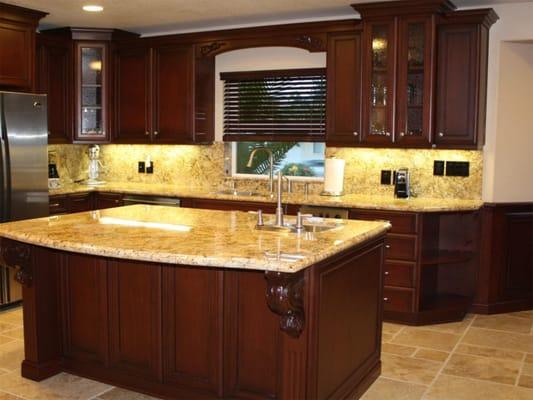 Beautiful dream kitchens made possible by Action Services