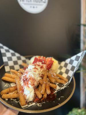 la chica funnel cake fries