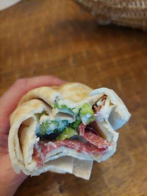 Salami wrap