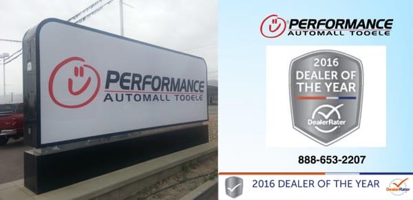 2016 Dealer Of The Year