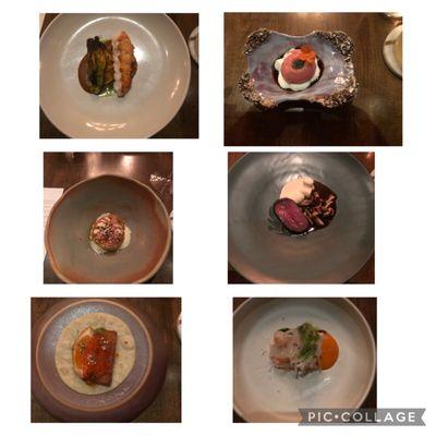 The tasting menu was $92. The portions were larger than a typical tasting menu.