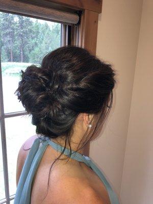 Wedding updo