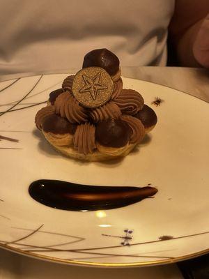 Award dinning dessert Chocolate St. Honore (scrumptious)