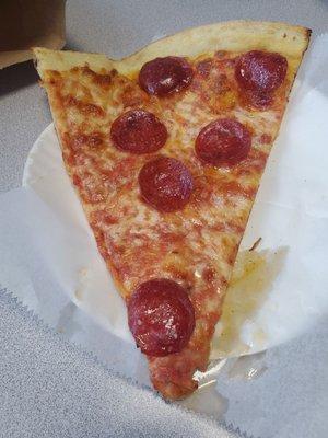 Beef pepperoni slice $3.75