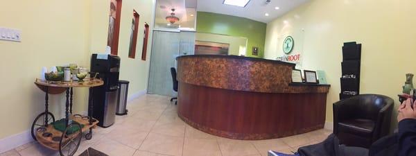 Waiting area/Front desk.