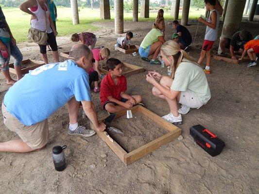 Mock Archaeological Dig