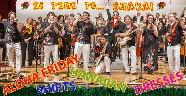 shakatime - Hawaiian dresses and Hawaiian shirts to match your celebration.