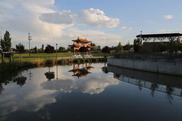 There's over 88,110 sq. ft. of outdoor space available, including our beautiful Chinese Heritage Gate.