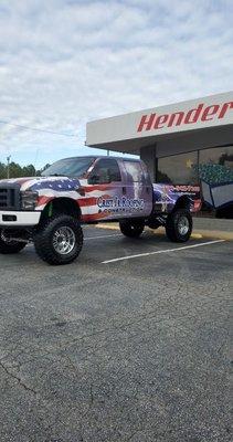 Hulk Christmas parade