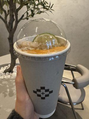 Lychee Peach Fruit Tea