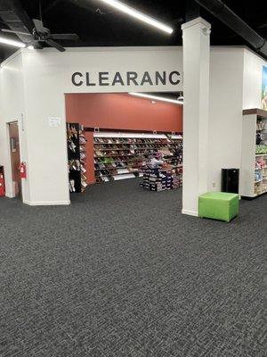 Clearance area