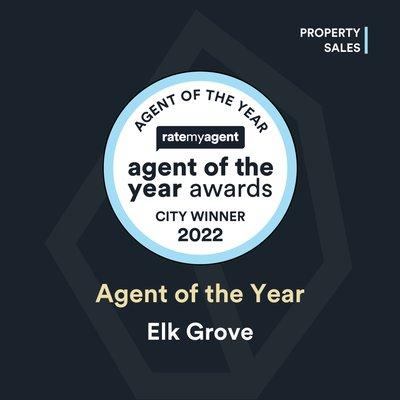 LuAnn won the 2022 Agent of the Year Award for the city of Elk Grove