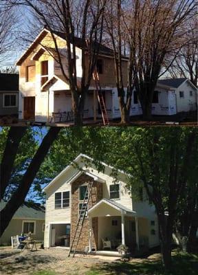 Siding Before And After