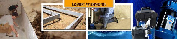 Jerry's Waterproofing can solve all of your wet basement problems by installing basement drainage systems and sump pumps.