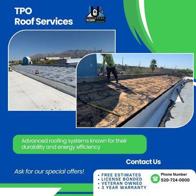 TPO roofing services