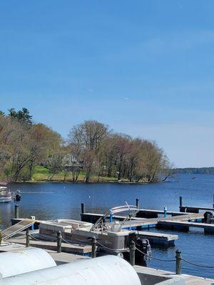 View over the marina.