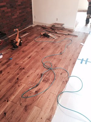 Installing Hardwood Flooring