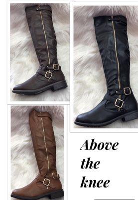 Above the knee boots