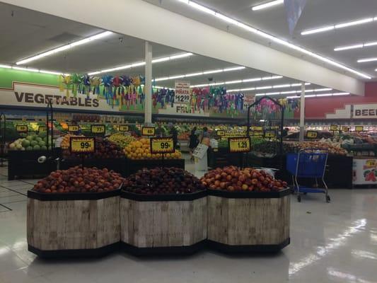 Produce section