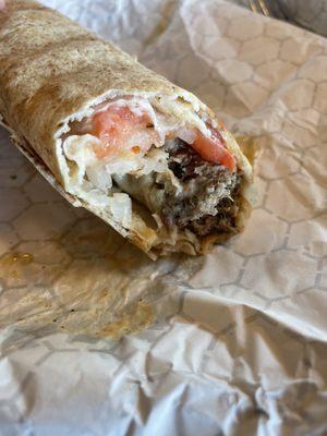 Spicy Kafta Rolled