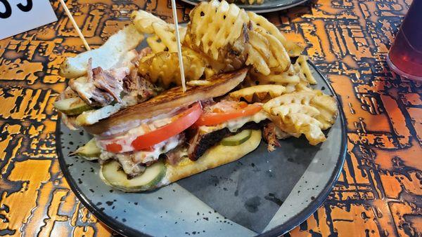 Brisket panini