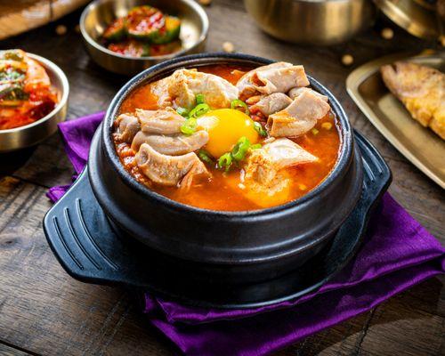 Intestine Soft Tofu Soup