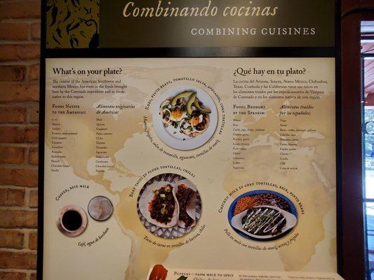 Spanish cuisine fused with new world items