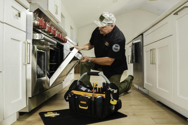 Range and oven appliance repair