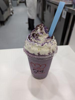 Ube Oreo shake