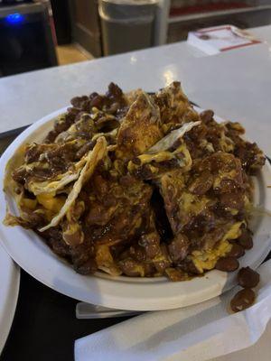 Chili nachos