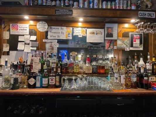 Back bar