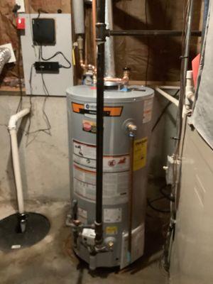 New Water Heater Replacement