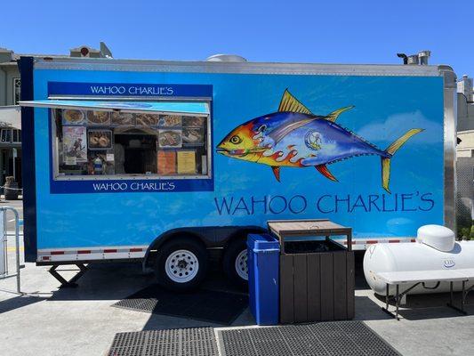 Wahoo Charlie's food truck, Astoria, Oregon