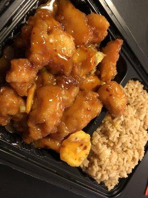 Orange chicken