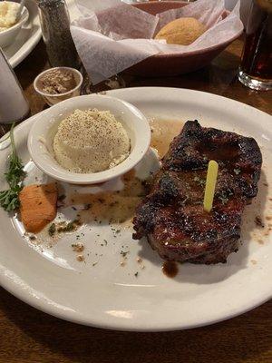 New York Strip - Medium well